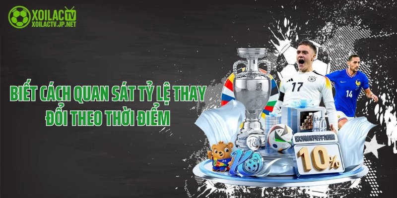 Biết cách quan sát tỷ lệ thay đổi theo thời điểm