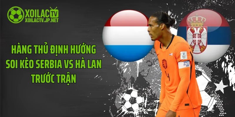 Hàng thủ định hướng soi kèo Serbia vs Hà Lan trước trận