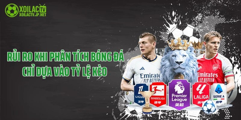 Rủi ro khi phân tích bóng đá chỉ dựa vào tỷ lệ kèo